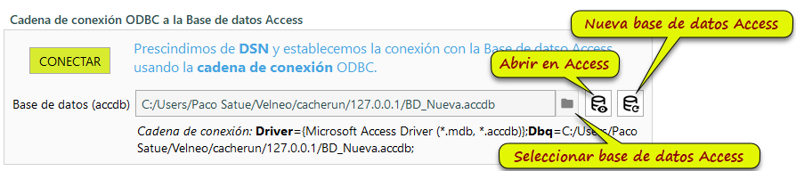 EV07 Conexion ODBC